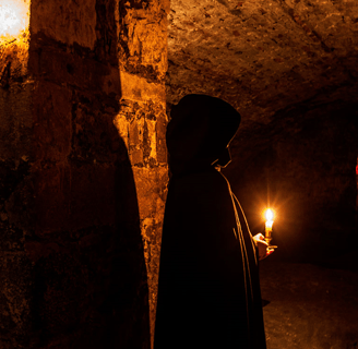 ghost tour at the blair street underground vaults