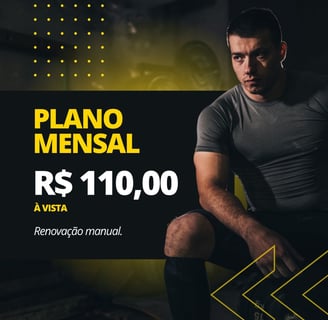 Plano mensal treino no detalhe