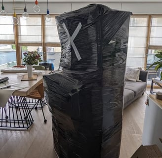 a large box of boxes of boxes of boxes