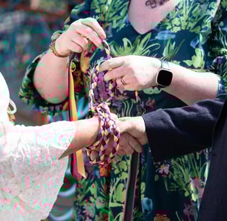 Handfasting ceremony