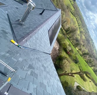 Warleggan House, New Roof