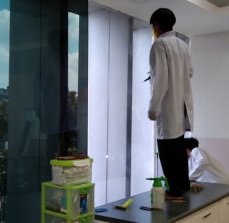 kaca film riben & oneway berkualitas untuk kenyamanan ruangan anda