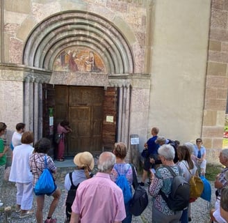 Portail église Saint-Marcellin, Névache 05