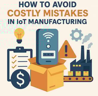avoid costly mistakes in IoT manufacturing