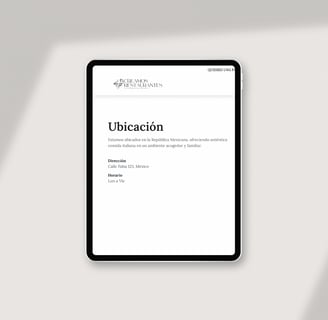 a tablet with a tablet displaying a documention of a publication
