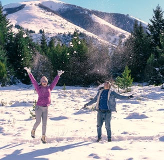 sesion de fotos para parejas en Bariloche