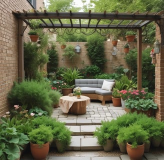 Urban transforming Your Small Garden into an Outdoor Oasis