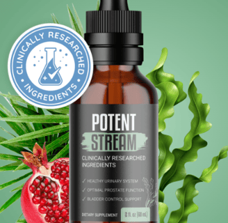 PotentStream - supports healthy prostate by removing toxic and hard water minerals buildup