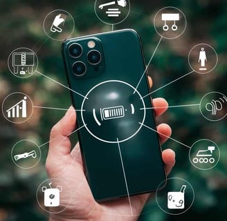 Managing connectivity options like Wi-Fi and Bluetooth on a smartphone