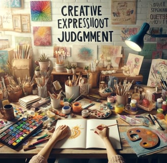 image of Creative Expression Without Judgment