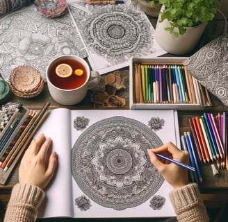 image of Therapeutic Mandala Patterns