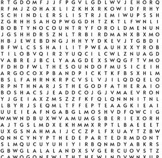 word search puzzle