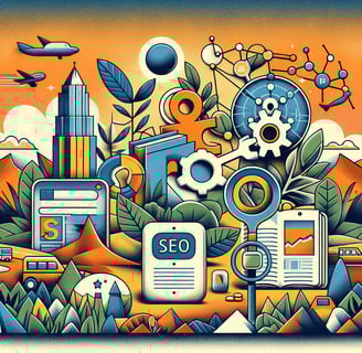 seo abstract image