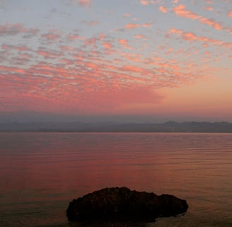 platja-d'egipte-increïble vista al mar posta de sol