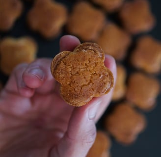 bouchée de gâteau basque Maison Pommiers