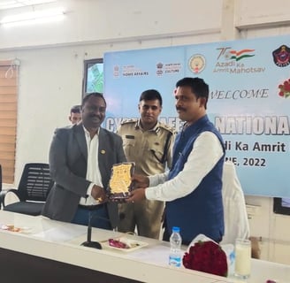 75th Azadi Ka Amrit Mahotsav for contributions to cyber safety and national security 17 June 2022,