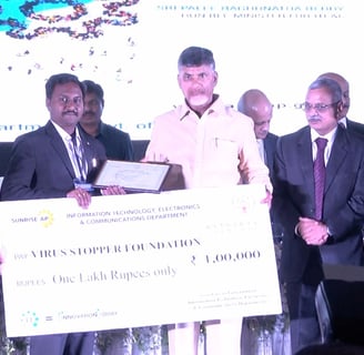 Received Certificate of Innovation Excellence from Andhra Pradesh Innovation Society AP IT&EC, Gover