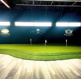 Caledonia, True Blue, Mashie Golf sponsors, Myrtle Beach