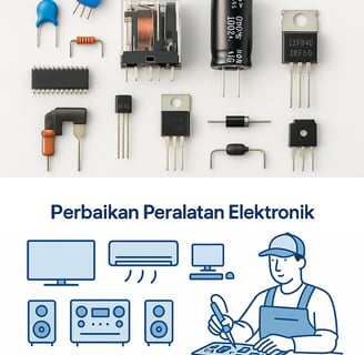 Jual kompenen elektronik