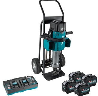 Makita 80V MAX XGT Brushless Cordless AWS Capable AVT Breaker Hammer Kit