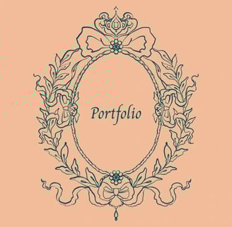 bouton portfolio de Atelier Anne M papeterie littéraire