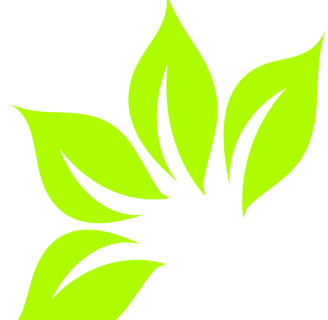 a green leafy plant with a cross on it