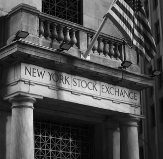 foto no predio New Yor Stock Exchange