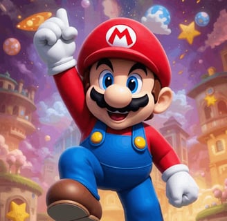 Image of Mario representing Super Nintendo World in Universal's Epic Universe