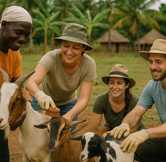 Partir en volontariat international à la Ferme Aménopé Togo Permaculture