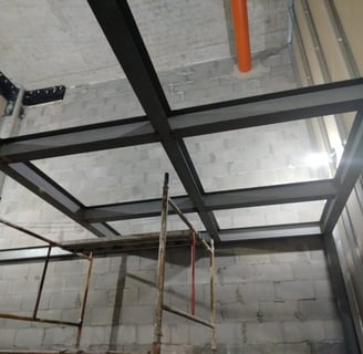 mezanino em aço