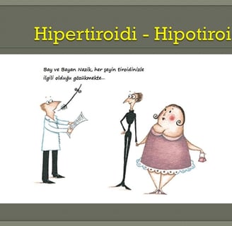 Hipotiroidi ve hipertiroidi, tiroid hormonlarının dengesizliği nedeniyle oluşan iki farklı sağlık sorunudur.