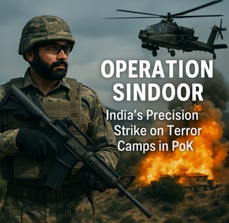 Indian Army launches Operation Sindoor targeting terror camps in PoK after Pahalgam attack