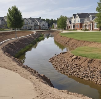 flood risk drainage design Lancashire