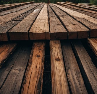 warped lumber