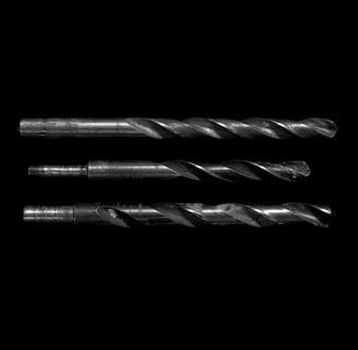 a set of three drill drill set