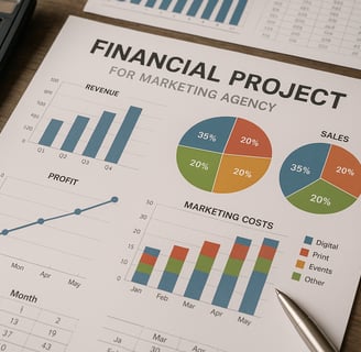 Financial Report of Marketing agency