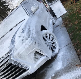 Exterior Detailing Image “Professional mobile car detailing service washing and waxing"