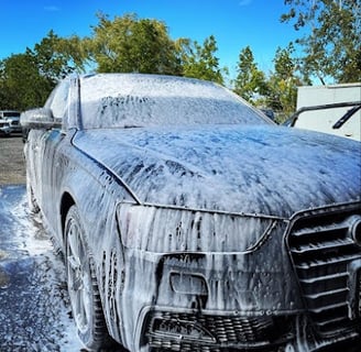 Exterior Detailing Image “Professional mobile car detailing service washing and waxing"