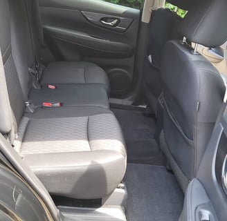 Interior Detailing Image “Deep interior car detailing with steam cleaning and vacuuming of seats"