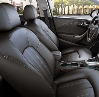 Interior Detailing Image “Deep interior car detailing with steam cleaning and vacuuming of seats"