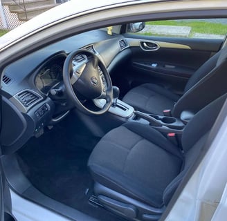 Interior Detailing Image “Deep interior car detailing with steam cleaning and vacuuming of seats"