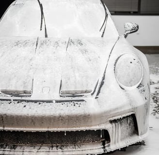 Exterior Detailing Image “Professional mobile car detailing service washing and waxing"