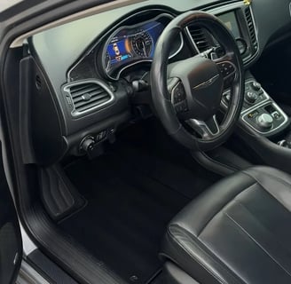 Interior Detailing Image “Deep interior car detailing with steam cleaning and vacuuming of seats"