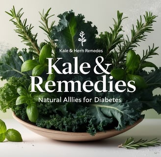 a bowl of kale and kale and a bowl of kale and herbs