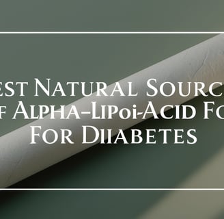 a cigarette with the words best natural sources for diabetast