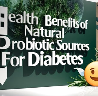 a sign that says health benefits of natural products
