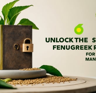 a book with a lock on it and a plant in the background