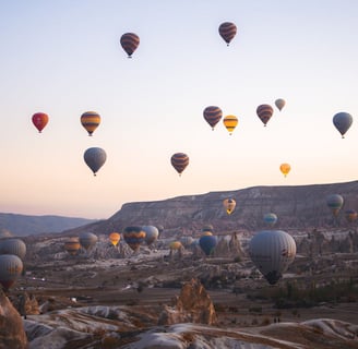 Adventure hot-air balloon