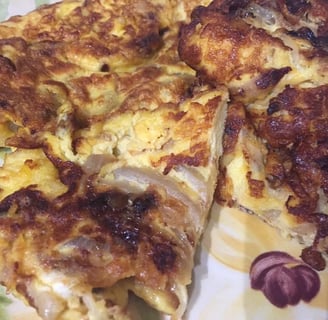 frittata di cipolle