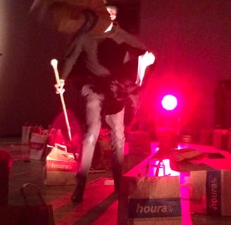 Mr Hyde contre la faiblesse | "T'es toi" | Performance de David Noir au Générateur | Photo Skall